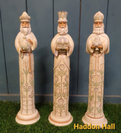 Kerststal Kerstgroep  White Woodland Nativity 10 piece Jim Shore 6004200  L.E. 750 worldwide *