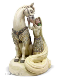 Rapunzel White Woodland H22cm jim Shore 6005958 retired * beperkte voorraad