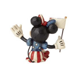 Minnie Patriotic * H9cm Jim Shore 4056744, retired, beperkte voorraad