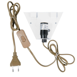 CN01 * Ophanging voor wandlamp schelpmodel 