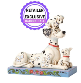 101 Dalmatians   16cm Puppy Love Jim Shore 4054278 retailer exclusive  worldwide Pongo *