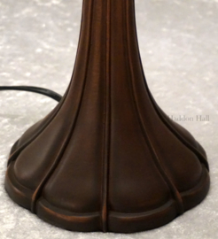 5135 * Tafellamp Tiffany H41cm Ø26cm Lelie