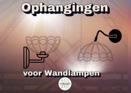 Ophangingen Wandlampen