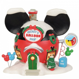 Mickey's Balloon Inflators H17cm Disney VIllage by D56 - A30107 retired, laatste exemplaren.