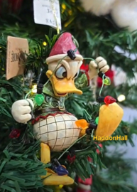 Donald  Duck Wrapped in Lights Ornament H10cm Jim Shore