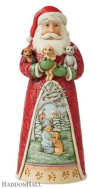 Santa with Puppies H23cm Jim Shore 6010825 retired *