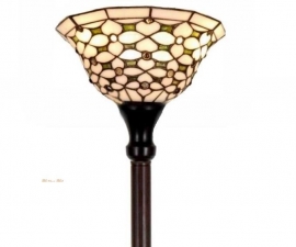 505 Vloerlamp H175cm met Tiffany kap Ø26cm Jewel