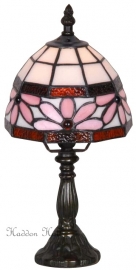 422 Tafellamp Tiffany H30cm Ø16cm Bloem Band