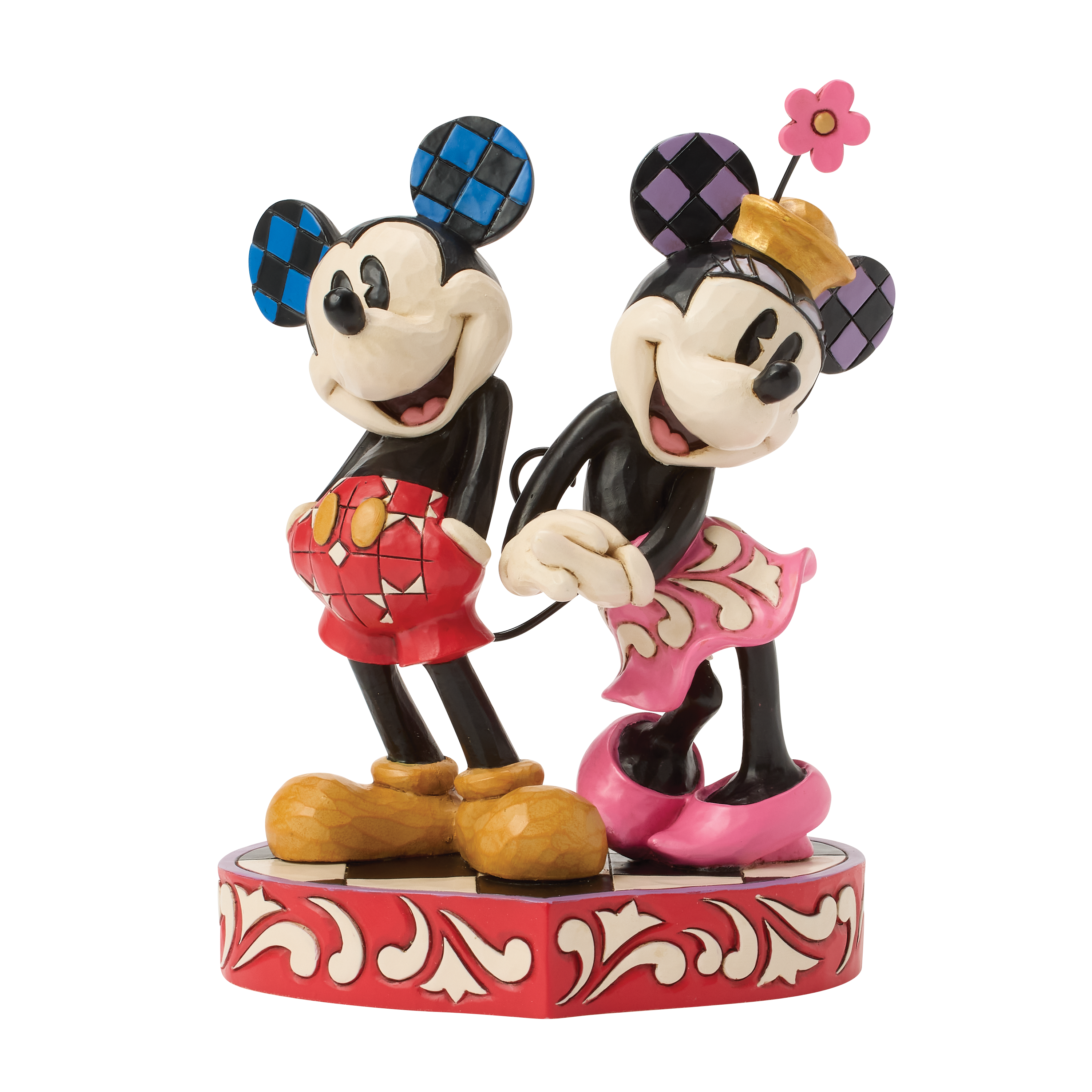 Mickey & Minnie "Tails of True Love" H16cm Jim Shore 6017844