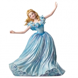 CINDERELLA figurine Live Action H23cm Showcase Disney 4050709 RETIRED  aanbieding *