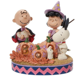 Snoopy Halloween H13 met verlichting Jim Shore Peanuts *  6013037 , retired