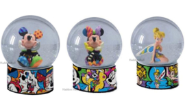 Mickey - Minnie - Tinker Bell Set van 3 Waterbal H13cm Disney by Britto retired *