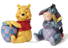Winnie & Eeyore Mini-figurines H7cm Jim Shore 4054289 en 4056746 retired