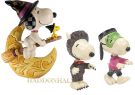 Snoopy Halloween Set van 3 Jim Shore figurines * 