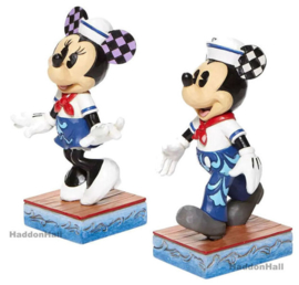 Mickey & Minnie Sailor Set van 2 Personality Pose H13,5cm retired * aanbieding