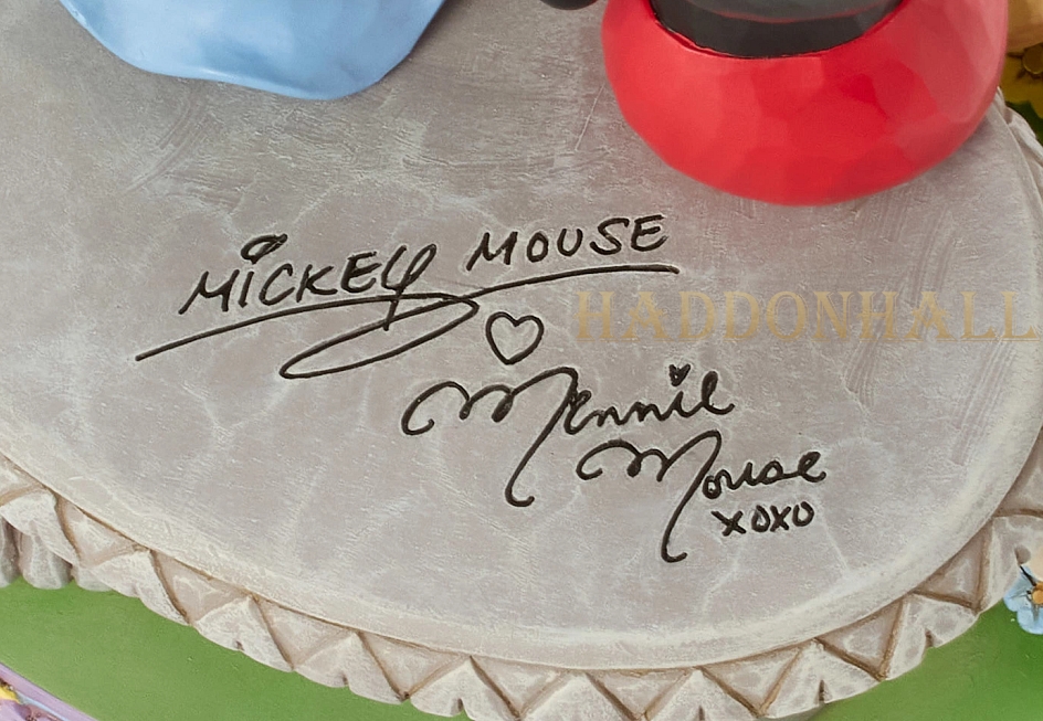 Mickey & Minnie "A Blooming Romance" H 16 cm Jim Shore 6017845