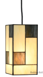 8116 Hanglamp Tiffany 12,5x12cm Mondriaan