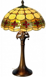 5427 5283 Tafellamp Tiffany H73cm Ø50cm Victoria