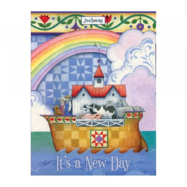 Journal Dagboek Notitieboekje "It's a New Day" Jim Shore DO1206
