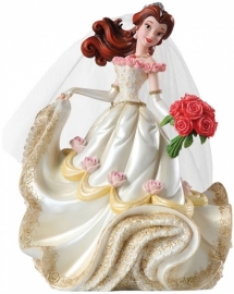 BELLE Wedding figurine H 20cm Showcase Haute Couture Disney 4045444 retired