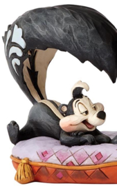 PEPE LE PEW & PENELOPE  Hello Cherie  H12,5cm Jim Shore, retired *