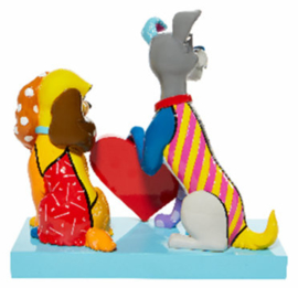 Lady & The Vagabond LE of 3000 worldwide H 18cm Disney by Britto 6008528 Lady and the Tramp *