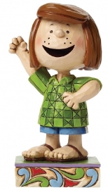 PEPPERMINT PATTY "Fun Friend" H12cm Jim Shore 4044682 retired, laatste exemplaar *