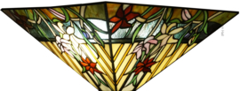 NBS12 80 * Plafonniere Tiffany 40x40cm 2xE27 Paradise
