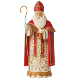 Belgian Santa H18cm Jim Shore 6006641, retired , beperkte voorraad