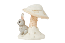 White Woodland Winter Bunny *  H10cm Jim Shore 6015157