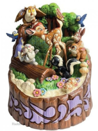 Bambi & Friends Carved by Heart H21cm Jim Shore 6010086 aanbieding