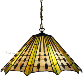 7858 * Hanglamp Tiffany Ø50cm Plissé