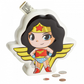 DC Ceramics H19cm - Set van 4 Spaarpotten - Superman , Batman , Wonder Woman & Flash