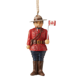 Nutcracker Canadian Ornament* H12cm Jim Shore 6007879 retired