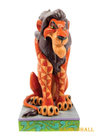 Lion King - Scar Personality Pose "Unfit Ruler" H11,5cm Jim Shore 6014328 *