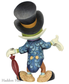 Jiminy Cricket Japie Krekel H38cm! Jim Shore 6005972 retired, gesigneerd.