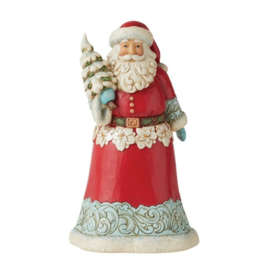 Winter Wonderland Santa H23cm Jim Shore 6011687 retired item, laatste exemplaren *