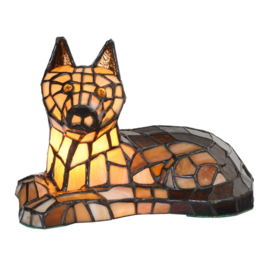 1215 * Tiffany lamp H17cm "Sven The Shepperd"