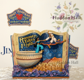 Aladdin Storybook  Romance Takes Flight H16cm Jim Shore 6001270