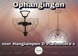 Ophangingen Hanglampen - Plafonniere's