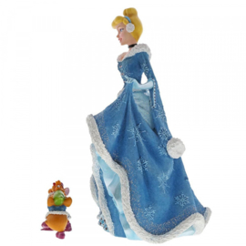 Cinderella , Jaq&Gus Christmas figurine H21cm Disney Showcase 6002181 retired * laatste exemplaar