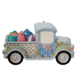 Easter Pick Up Truck B18cm Jim Shore 6012444 Paas Pickup retired *