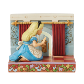 Alice - LED Lit "Curioser and Curioser" H13cm Jim Shore 6016902