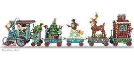 Mini Holiday Express  5-delig H 10 cm Jim Shore 4036686 uit 2013! retired, sold out