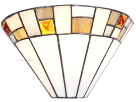 5859 Wandlamp Tiffany B30cm Schelpmodel Poiret