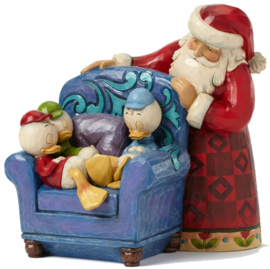 KWIK, KWEK & KWAK met Kerstman "And to All a Good Night" H15cm 4039038 te koop tijdens de live op 7 dec.