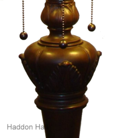8444 Vloerlamp Bolling met Tiffany kap Ø50cm Jade