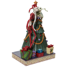 Nightmare - Jack & Zero by Tree Jim Shore 6008991 Glow in the Dark retired , aanbieding