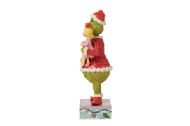 Grinch & Cindy Holding Naughty-Nice Sign H24,5cm Jim Shore 6015212 , retired , aanbieding