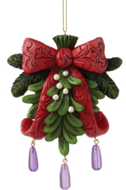 Legend of the Mistletoe Ornament H11cm 9th in the series Jim Shore 6011855